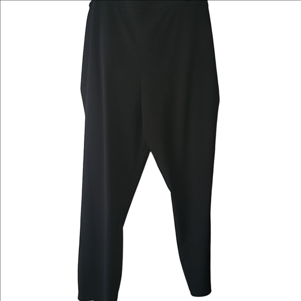Maison d' Amelie Black Tie Leisure Dress Pants XL - Picture 6 of 9